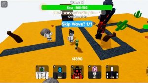 I Defeated Ruins (Difficult) Solo | Noob To Master - Bathroom Tower Defense X - Roblox