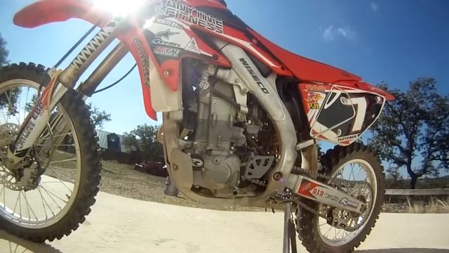 CRF 450 Honda - 58 HP Honda Full Cross MX Motocross 2006 смотреть онлайн