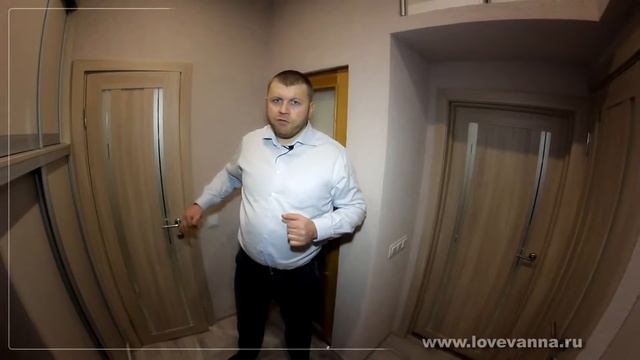 Ремонт ванной и туалетной комнаты/Ванная мечты обзор старый фонд, Бабушкина 61 #18