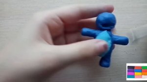 Стич из пластилина?????.Лепка Стича из пластилина) стич.