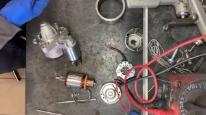 Сборка стартера Renault Master