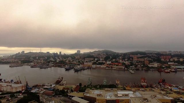 Владивосток. Мыс Чуркин и мыс Эгершельд.