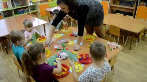 "Игры с прищепками". Группа кратковременного пребывания. МБДОУ "Детский сад №4".г. Бийск.