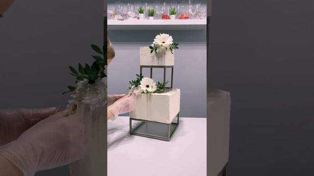 Сборка торта с межъярусами кубы смотреть онлайн