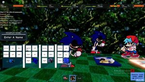 Roblox Sonic.exe The New Nightmare RP #Short part 65 (Boyfriend, FNF Sonic.exe All Emotes)