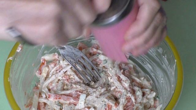 Простой салат, от которого никто не откажется !!!!