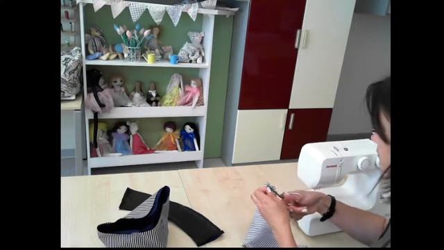 Пошив шляпки из натурального хлопка. смотреть онлайн