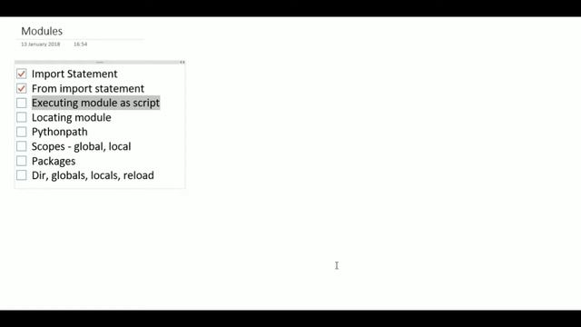 13 | Modules, import statement, variable scopes in Python | by Hardik Patel