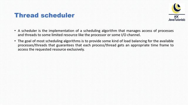 What is a Thread scheduler in Java ? || Java Multi Threading Interview Questions смотреть онлайн