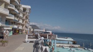 Крым. Алушта сегодня. Утес. Санта-Барбара или Крымская Венеция. Бархатный сезон