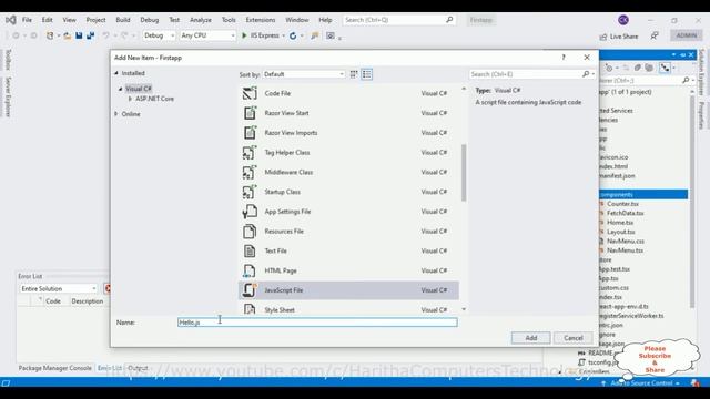 asp net Core React js Redux VS2019 Tutorials смотреть онлайн