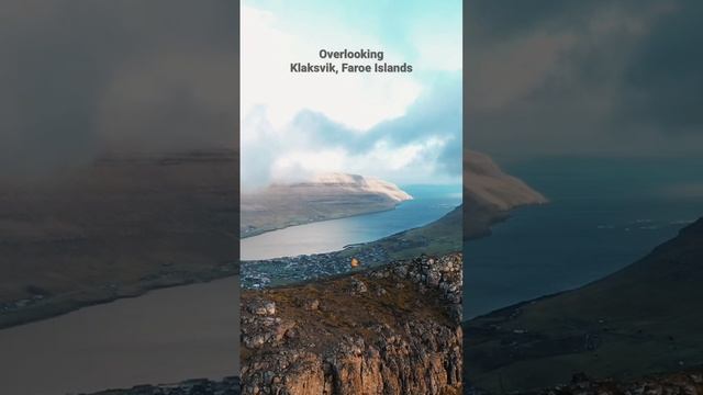 Overlooking the beautiful KLAKSVIK, Faroe Islands  #faroeislands #nordic #klaksvik