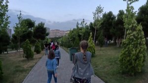 Баку. Парк Гянджлик. прогулка  по парку. #baku #t9 #баку