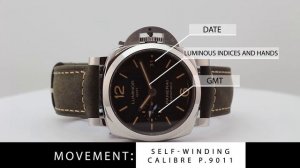 Panerai Luminor 1950 3 Days Gmt Automatic с PAM01535