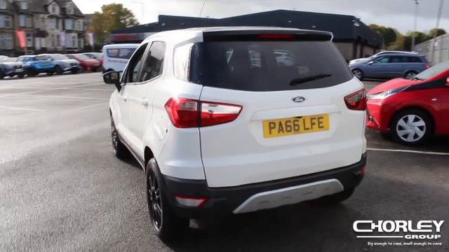 Ford Ecosport | 1.0 EcoBoost 140 Titanium S 5dr | White смотреть онлайн