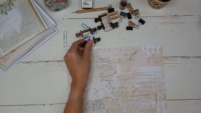 DIY Paper clip pour junk journal #paperclip #junkjournal #junkjournalideas #junkjournalpages смотреть онлайн
