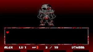 Horrortale Sans Fight | UNDERTALE Fangame | Alex猫菌 Take
