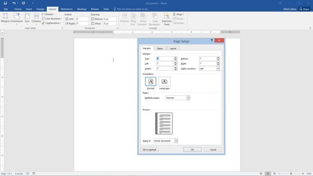How to Change Margins in Word 2016 - Set and Manage смотреть онлайн
