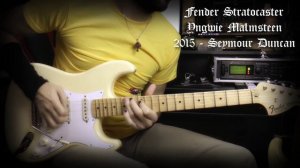 8 MINUTES OF NEOCLASSICAL SHRED with 2 Fender Strats Malmsteen !