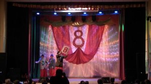 Пролог концерта 8 марта 2018 года