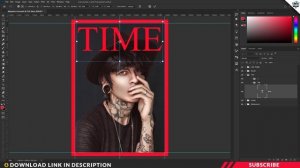 How To Design Time Magazine Cover In Photoshop | Tutorial | PTE161 | ❤⚡