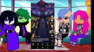 Teen Titans Go react to Robin as Vegeta