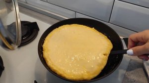 Хачапури на сковороде / Быстрый, сытный завтрак