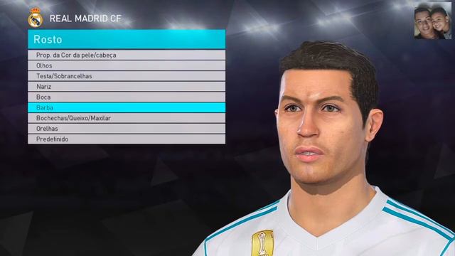 CR7 2009/10 Face PES 2018 Tutorial