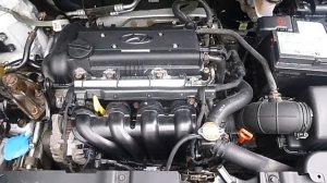 Двигатель Hyundai для Solaris/Accent IV 2010 после