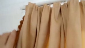 Как  быстро повесить штору