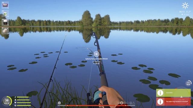 Russian Fishing 4 - The Amber Lake - Gameplay Carp Fishing - #144 смотреть онлайн