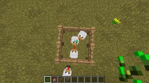 MINECRAFT FOREVER. Как приручить курицу.