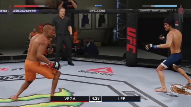 EA SPORTS UFC 2 Прохождение Карьеры Брюс Ли часть 1 смотреть онлайн