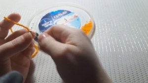 Георгиевская ленточка из бисера.Часть 1 из 2.