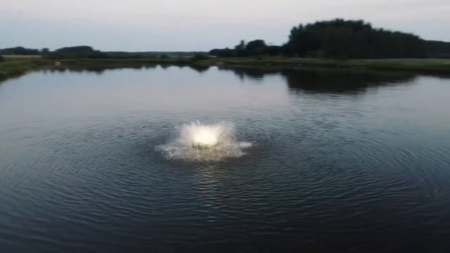 Аэратор для водоема фонтан российского производства