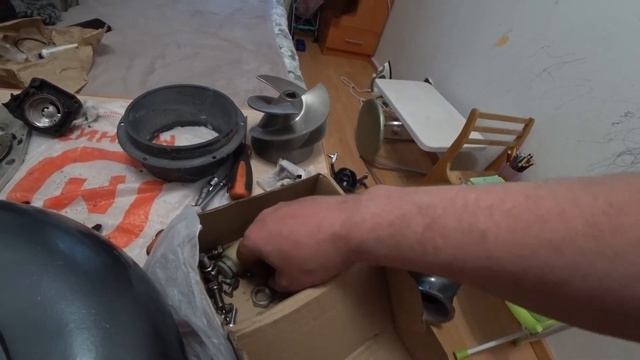 Разборка водомета SEA-PRO на Yamaha 25 после жесткой эксплуатации. смотреть онлайн