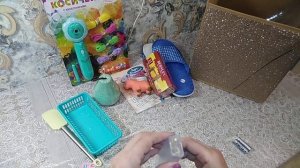 Фикс Прайс. Наборы для плетения косичек.Бегите за новогодними покупками. Много новинок