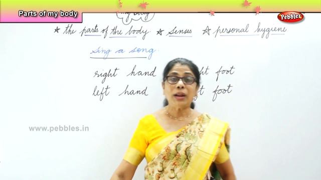 Science For Class 1 | 1st std Science | Parts of the body & poem- 8 pink fingers смотреть онлайн