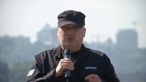 В Киеве спустили на воду первый десантный катер "Кентавр"