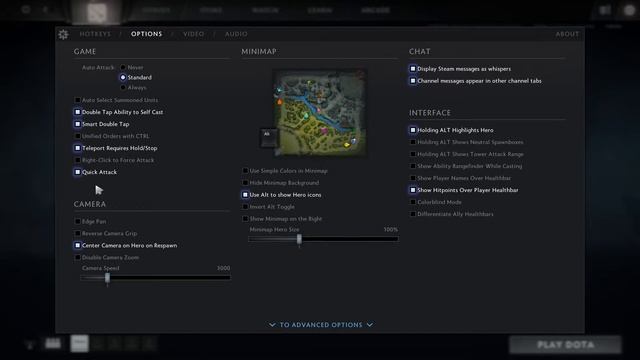 How to enable Edge Pan in dota 2 смотреть онлайн