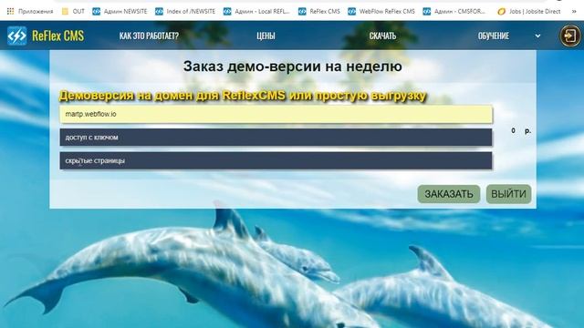 Простая выгрузка из Webflow (импорт из Webflow, на самом деле)