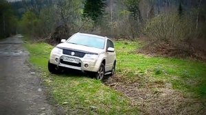 Suzuki Grand Vitara диагональное вывешивание