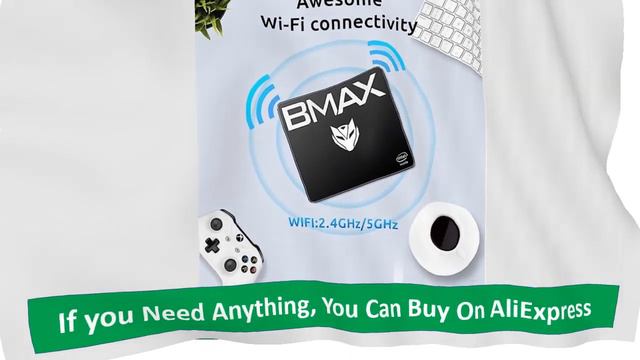 BMAX Mini PC B2S Windows 11 OS 6GB RAM 128GB ROM N4020 Micro Desktop Computer смотреть онлайн