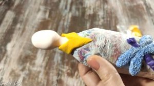 Не Выбрасывайте картонные Втулки / DIY Что сделать из картонной Втулки и Воздушный пластилин