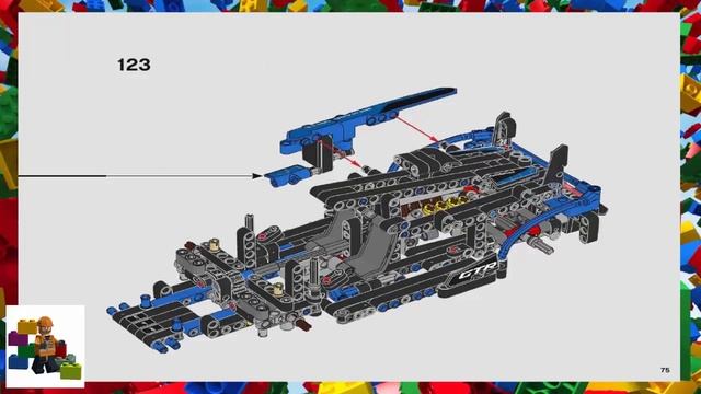 LEGO instructions - Technic - 42123 - McLaren Senna GTR смотреть онлайн