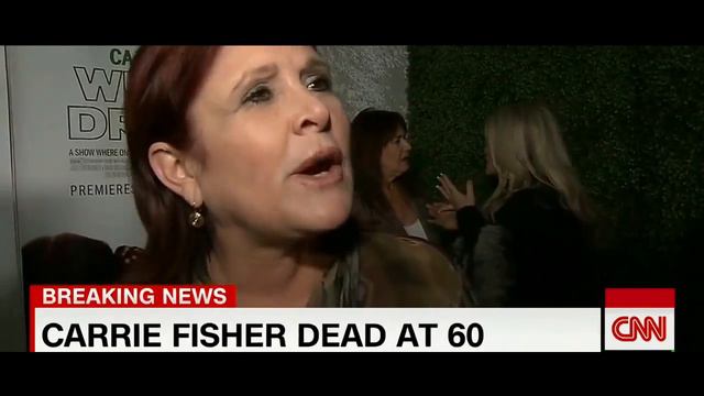 Carrie Fisher Tribute Candle In The Wind смотреть онлайн