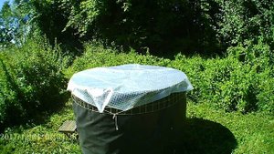 Компостер с крышкой