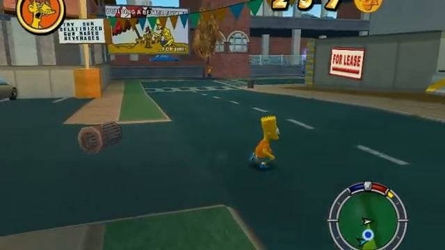 Обзор игры The Simpsons Hit And Run