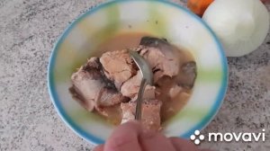 Суп из консервов.Вкусный рыбный суп из горбуши!