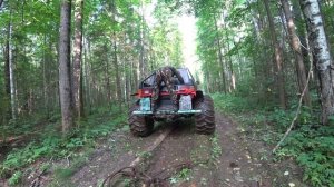 Первый выезд на металлокоп в Тайгу. Вездеход Полоз на металлокопе !!!